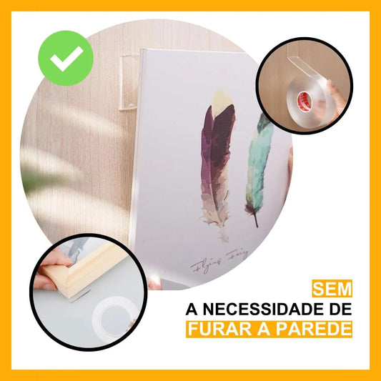 Fita Dupla Face Extra Forte Transparente