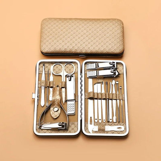 Conjunto De 19 Peças Manicure